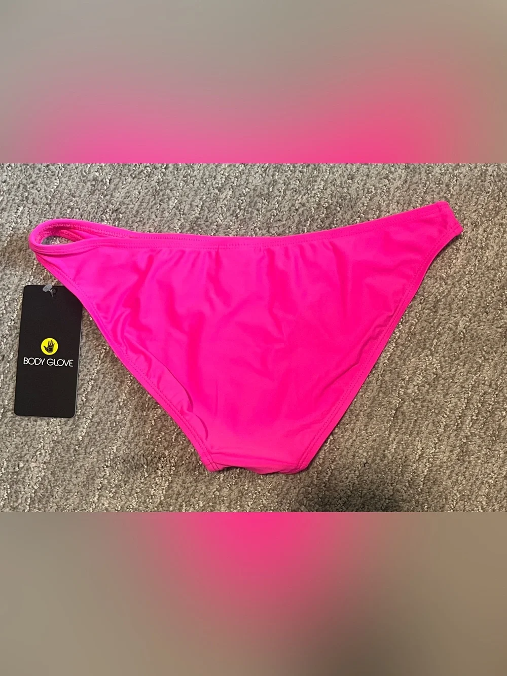 Body Glove  Standard Basic Solid Fuller Coverage Bikini Bottom S 1576/bb10-1